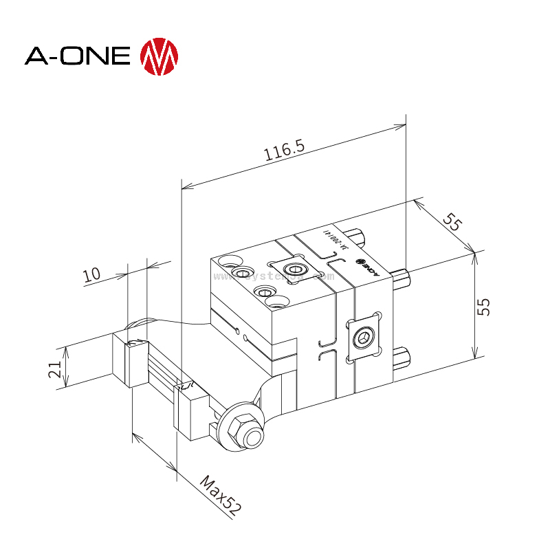 3 Axis Precise Adjustable Vise 3A-200141