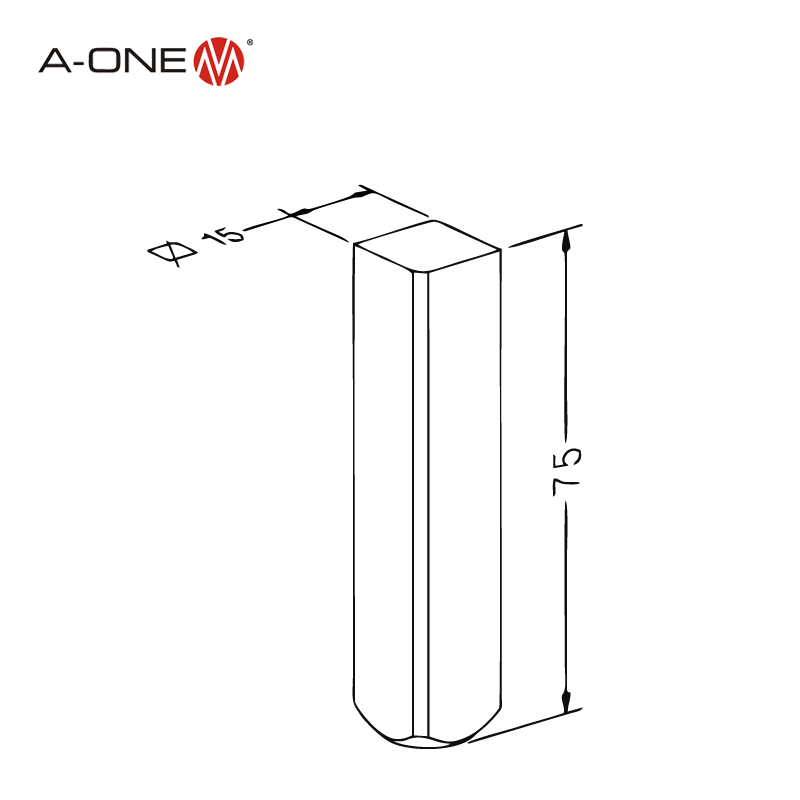 Square 15 Electrode Blank 3A-300075