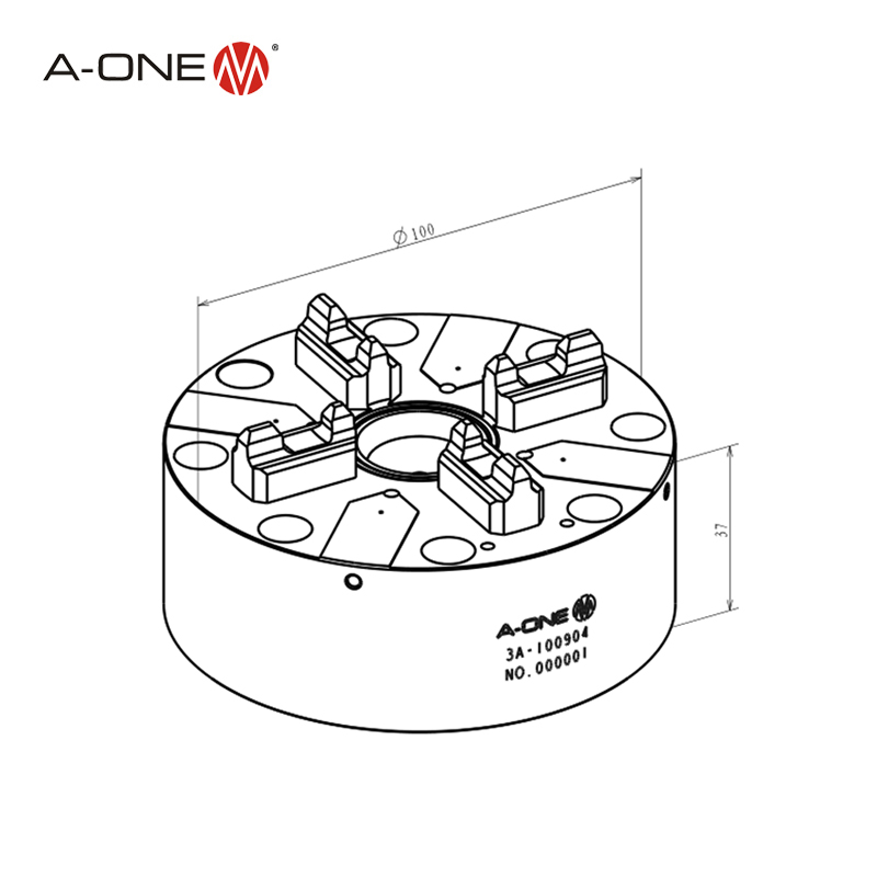 Rapid-action Chuck100 Otomatis 3A-100904