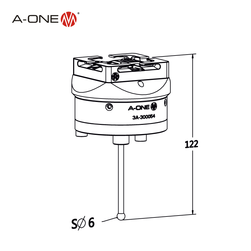 S Sensor Tipe EDM dengan Ball Dø6 3A-300054