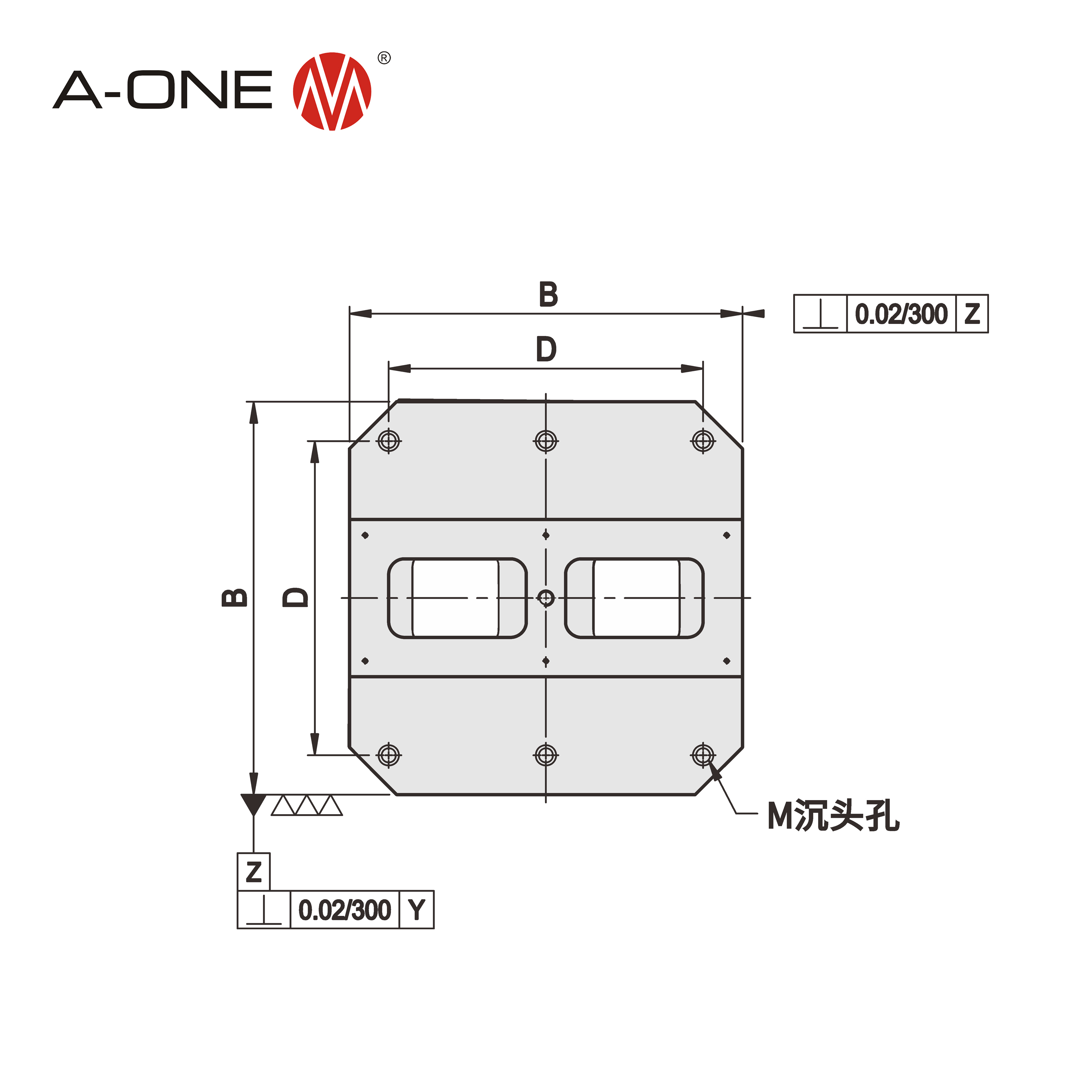 MC Double-Sided Base MC10