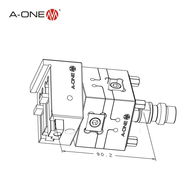 Rotatable Pendulum Vise 0-100 Unoset 3A-200002