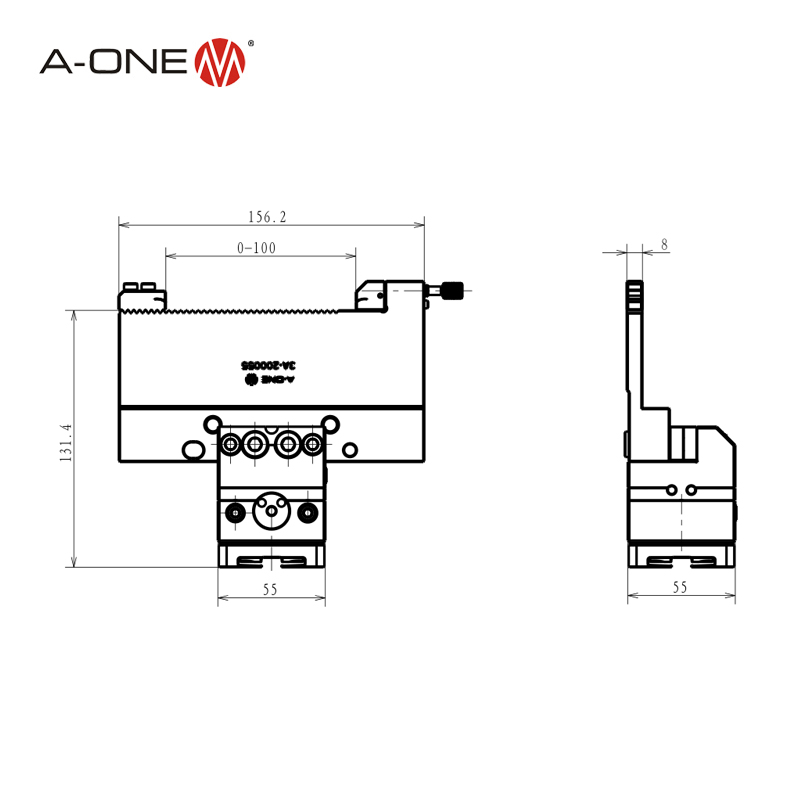  R tipe ratcable flat vise 3a -200128