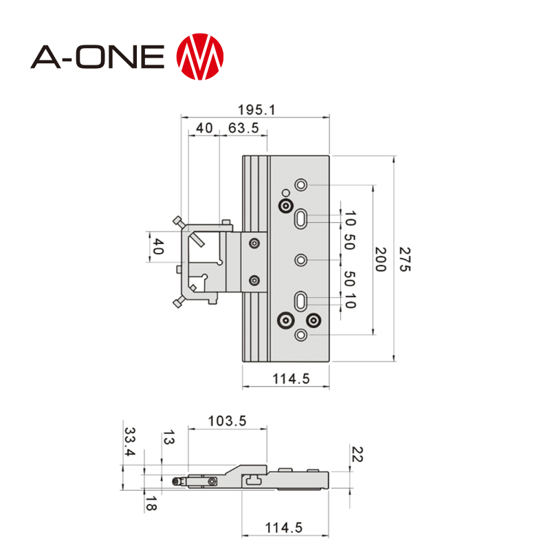 Vise presisi stainless untuk EDM 3A-200159